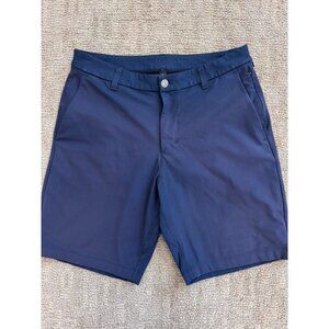 LULULEMON Men's Athletic 9" Inseam Performance Shorts Size 31 Navy